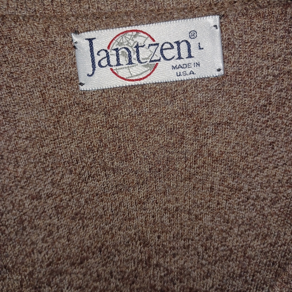 Jantzen Brown Lightweight Shirt Jacket - Picture 2 of 2